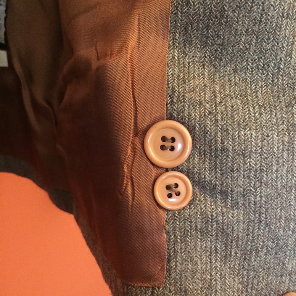 Gray Wool Blazer - image 3